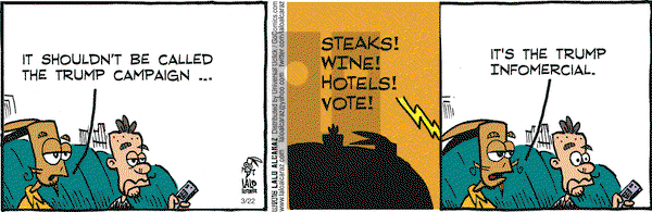 La Cucaracha on Tuesday March 22, 2016 Comic Strip