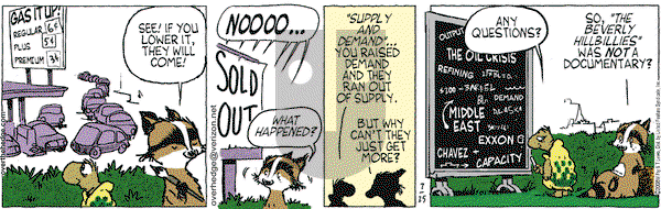 Over the Hedge on Friday July 25, 2008 Comic Strip