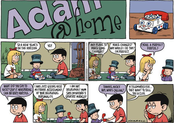 Adam@Home on Sunday December 30, 2012 Comic Strip