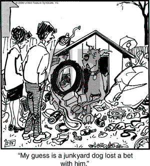 Marmaduke on Monday February 25, 2008 Comic Strip