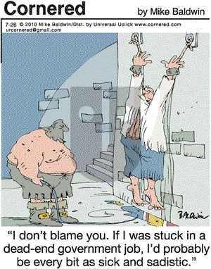 Cornered on Monday July 26, 2010 Comic Strip