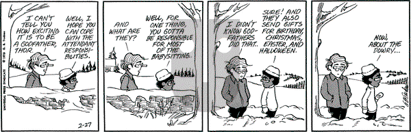 Doonesbury on Tuesday February 27, 1973 Comic Strip