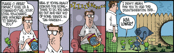 Monty on Saturday July 9, 2016 Comic Strip