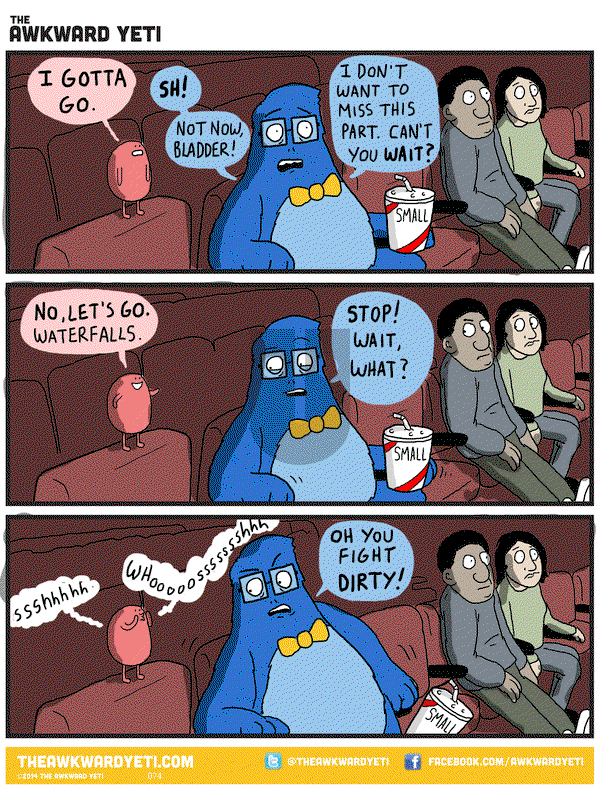The Awkward Yeti on Wednesday December 17, 2014 Comic Strip