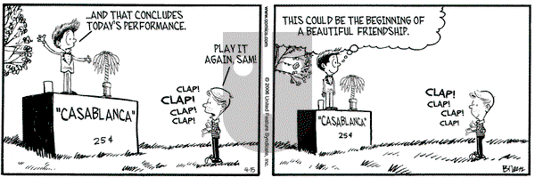 Grand Avenue on Saturday April 15, 2006 Comic Strip