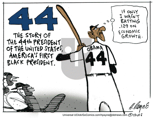 Henry Payne - Monday April 29, 2013 Comic Strip