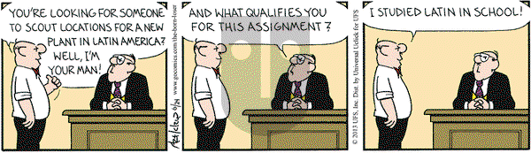 The Born Loser on Monday June 24, 2013 Comic Strip