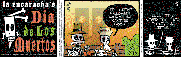 La Cucaracha on Friday November 2, 2018 Comic Strip