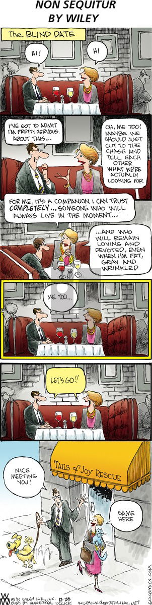 Non Sequitur on Sunday December 28, 2014 Comic Strip
