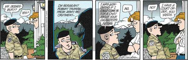 Doonesbury on Monday April 11, 2005 Comic Strip