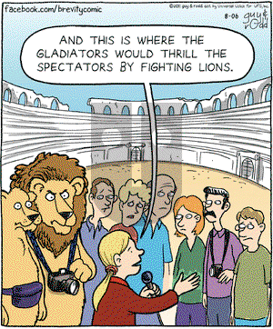 Brevity on Saturday August 6, 2011 Comic Strip