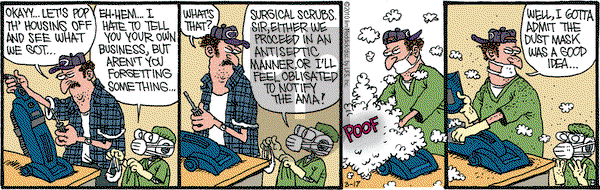 Monty on Wednesday March 17, 2010 Comic Strip