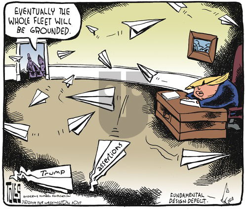 Tom Toles on Sunday March 17, 2019 Comic Strip