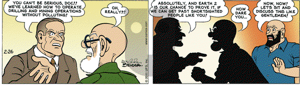 Alley Oop on Saturday February 26, 2011 Comic Strip