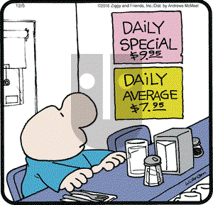 Ziggy on Tuesday December 5, 2017 Comic Strip