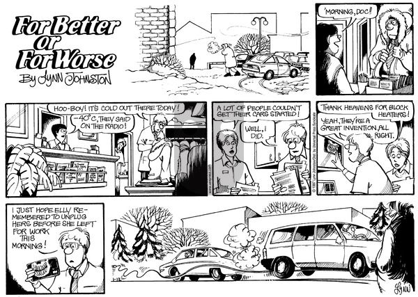 For Better or For Worse on Sunday November 9, 1997 Comic Strip