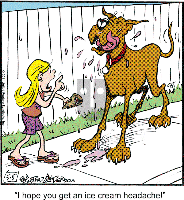 Marmaduke on Thursday May 5, 2011 Comic Strip