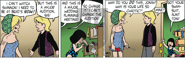 Luann on Tuesday August 16, 2016 Comic Strip