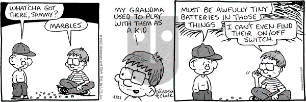 Lola on Wednesday November 21, 2007 Comic Strip