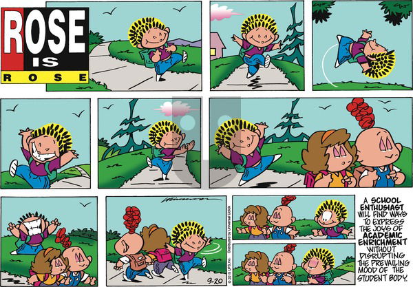 Rose is Rose on Sunday September 20, 2015 Comic Strip