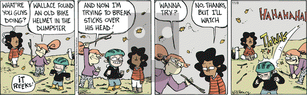 Wallace the Brave on Saturday November 8, 2025 Comic Strip