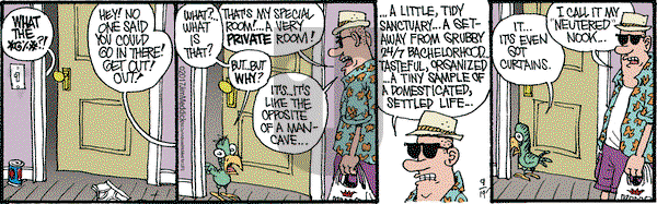 Monty on Tuesday September 19, 2017 Comic Strip