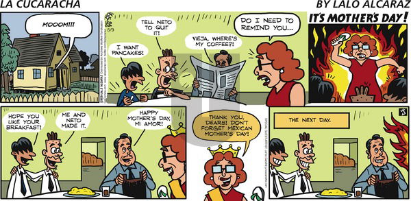 La Cucaracha on Sunday May 9, 2021 Comic Strip