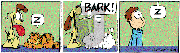 Garfield on Monday September 14, 2009 Comic Strip