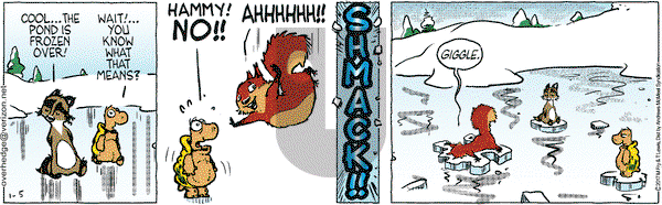 Over the Hedge on Thursday January 5, 2017 Comic Strip