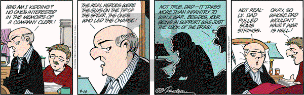 Doonesbury on Friday September 14, 2001 Comic Strip