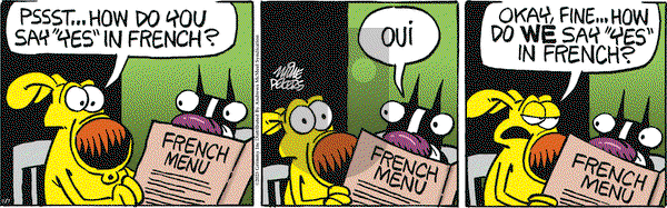 Mother Goose and Grimm on Friday November 7, 2025 Comic Strip