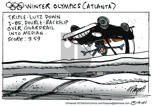 Henry Payne on Saturday February 15, 2014 Comic Strip