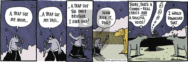 Overboard on Monday July 27, 2015 Comic Strip