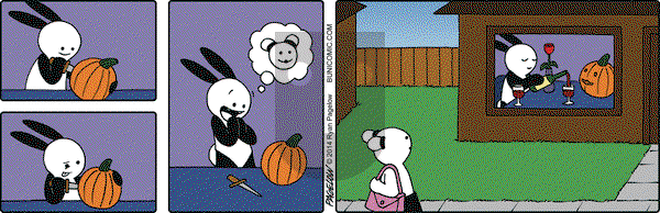 Buni on Wednesday October 15, 2014 Comic Strip