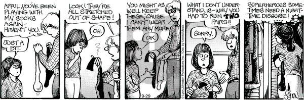 For Better or For Worse on Monday September 29, 1997 Comic Strip