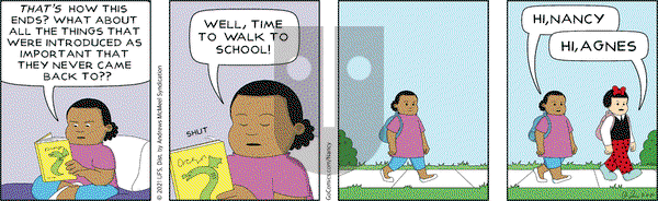 Nancy on Tuesday May 11, 2021 Comic Strip