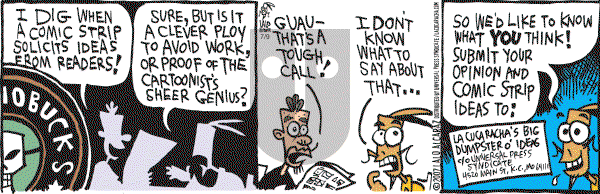 La Cucaracha on Monday July 9, 2007 Comic Strip