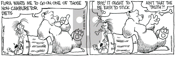 The Grizzwells on Thursday September 26, 2002 Comic Strip