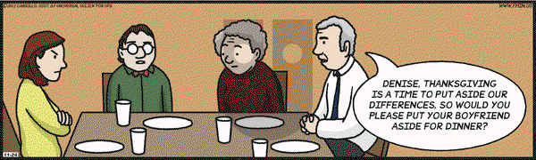F Minus on Thursday November 24, 2011 Comic Strip