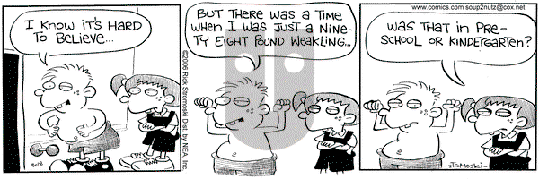 Soup to Nutz - Old on Thursday October 26, 2006 Comic Strip
