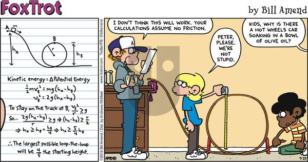 FoxTrot on Sunday September 29, 2019 Comic Strip
