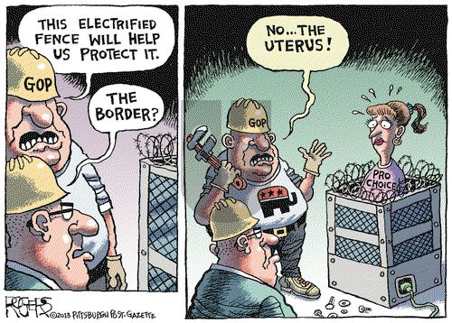Rob Rogers - Thursday July 11, 2013 Comic Strip