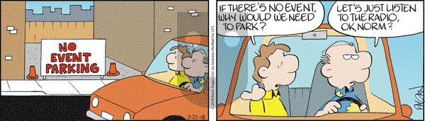 Drabble on Tuesday February 27, 2018 Comic Strip