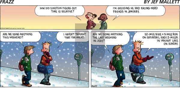 Frazz - Sunday January 12, 2014 Comic Strip