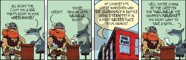 Ink Pen on Monday July 6, 2009 Comic Strip