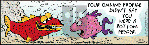 Frank and Ernest on Saturday August 5, 2017 Comic Strip