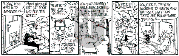 Monty on Wednesday February 4, 2004 Comic Strip