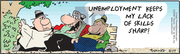 Frank and Ernest - Wednesday August 19, 2009 Comic Strip