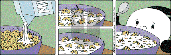 Buni on Monday August 24, 2015 Comic Strip