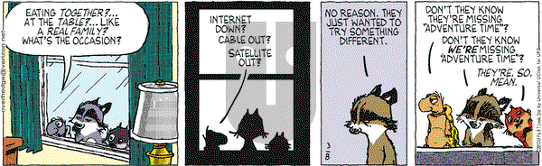 Over the Hedge on Friday March 8, 2013 Comic Strip